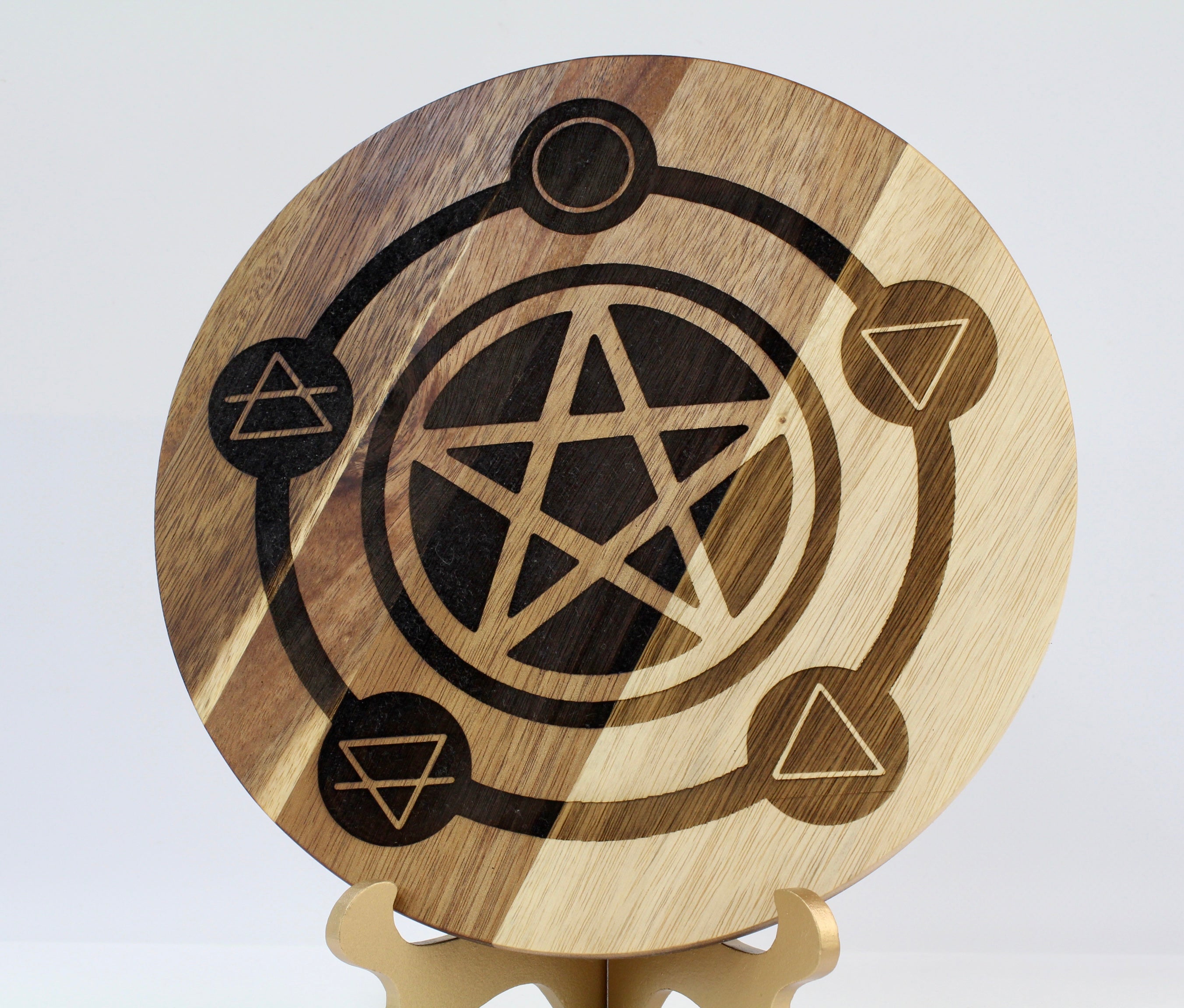 Elements Pentacle Alter Board / Wall Decor