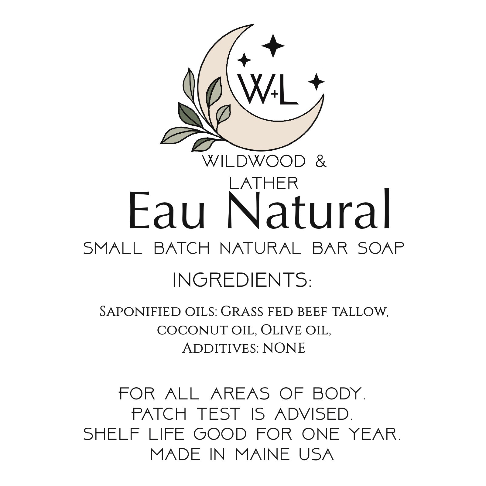 Eau Natural - All Natural Bar Soap