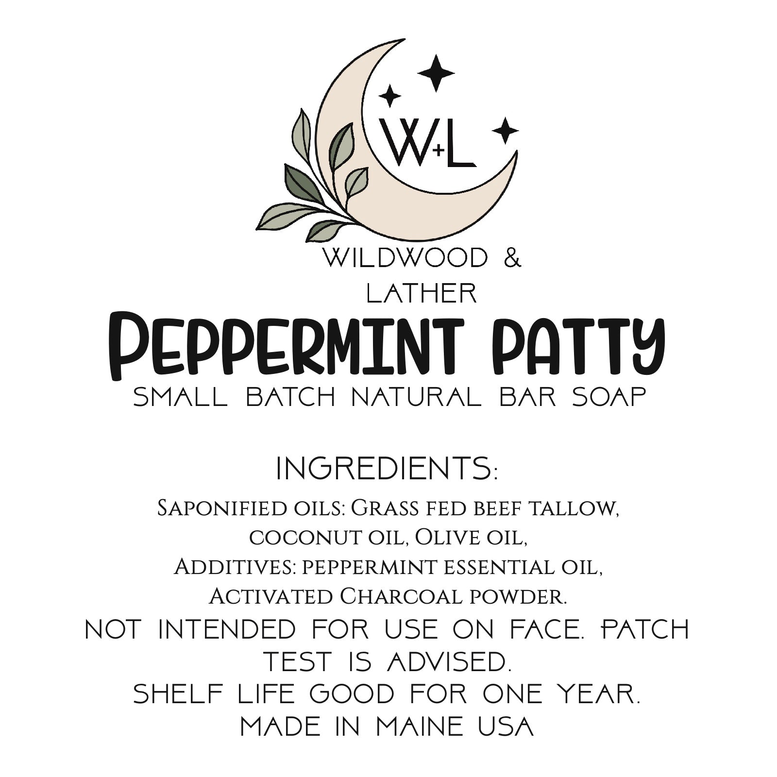 Peppermint Patty - Natural Bar Soap