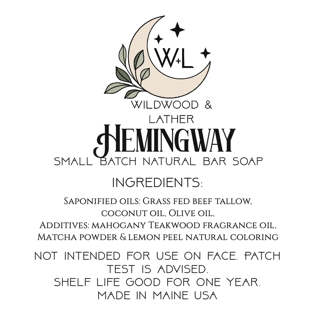 Hemingway - Handmade soap